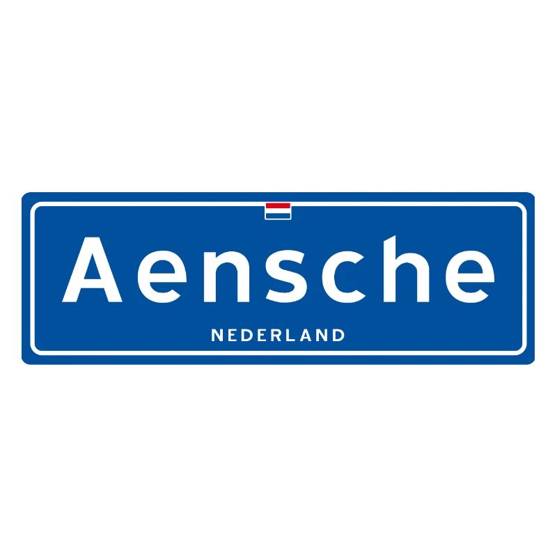 Ortsschild Aensche (Enschede)