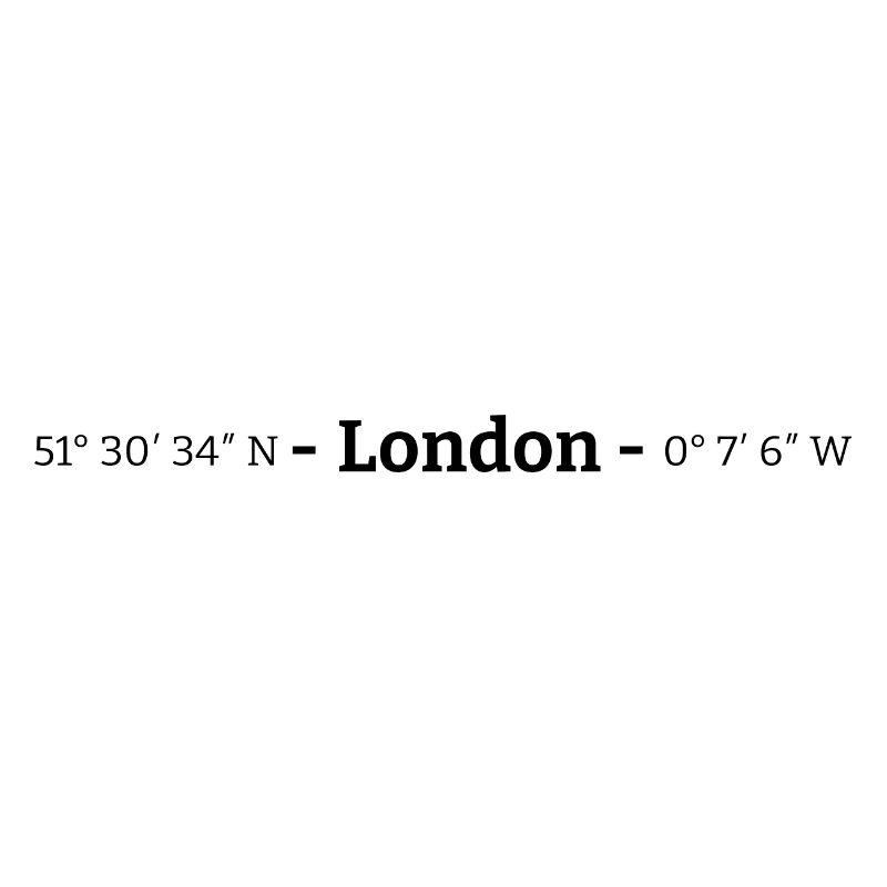 Coordonnées Londres