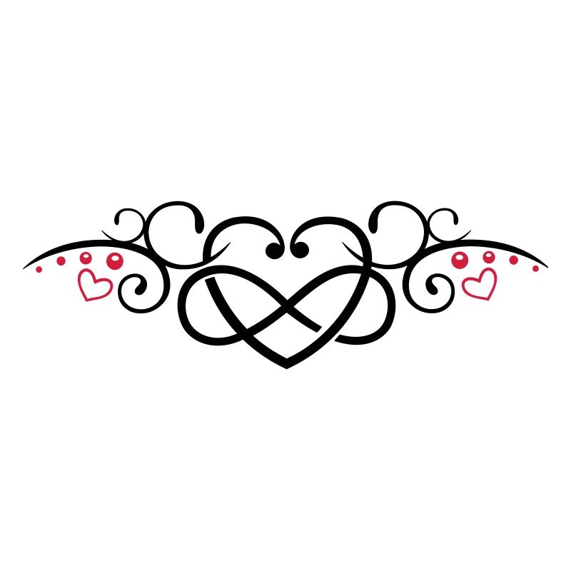 Herz mit Unendlichkeitschleife, infinity