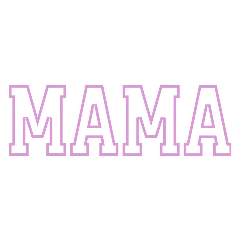 Lettrage de maman