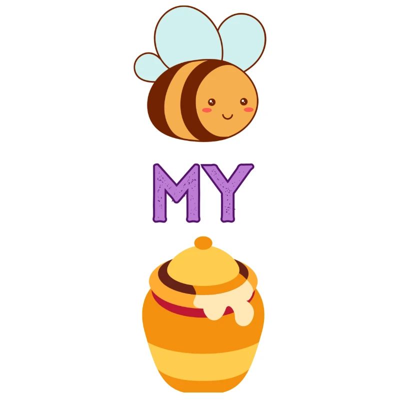 Bee with Honey