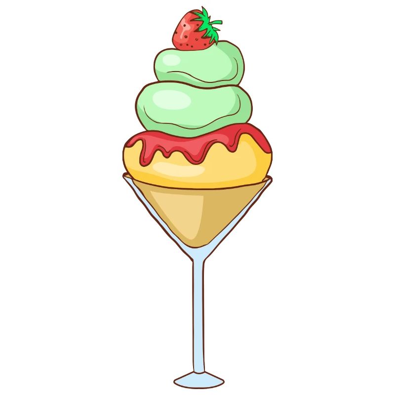 Eis Speiseeis Eiskrem Eiscreme Kugeleis Eisbecher