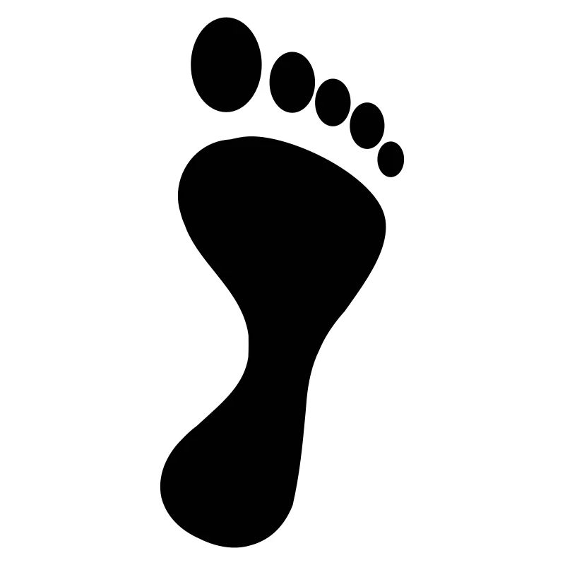 empreinte de pied
