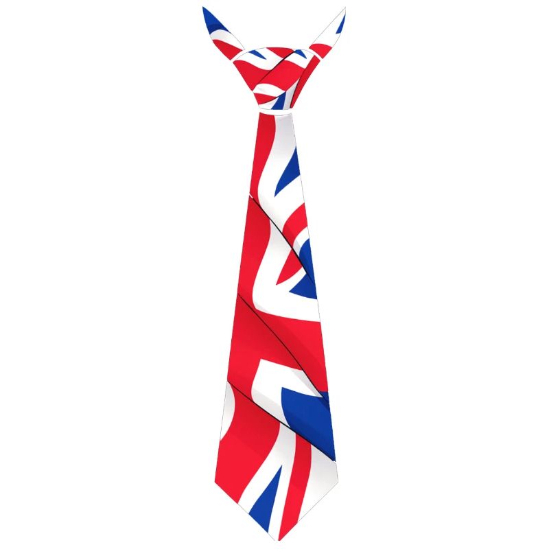 Cravate du motif du drapeau Union Jack