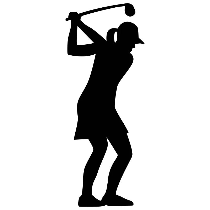Golf Frau