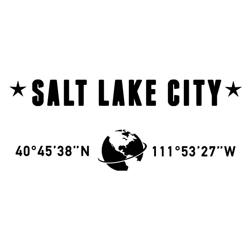 Coordonnées de Salt Lake City, Utah : Globe
