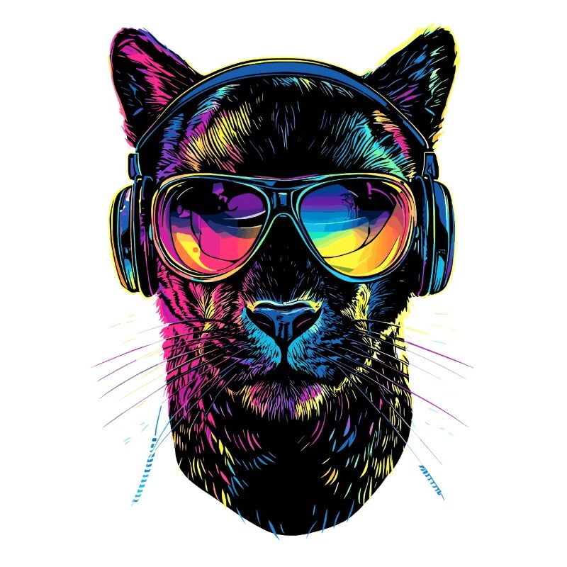 Panther Leopard Raubkatze Süße Großkatze Panter