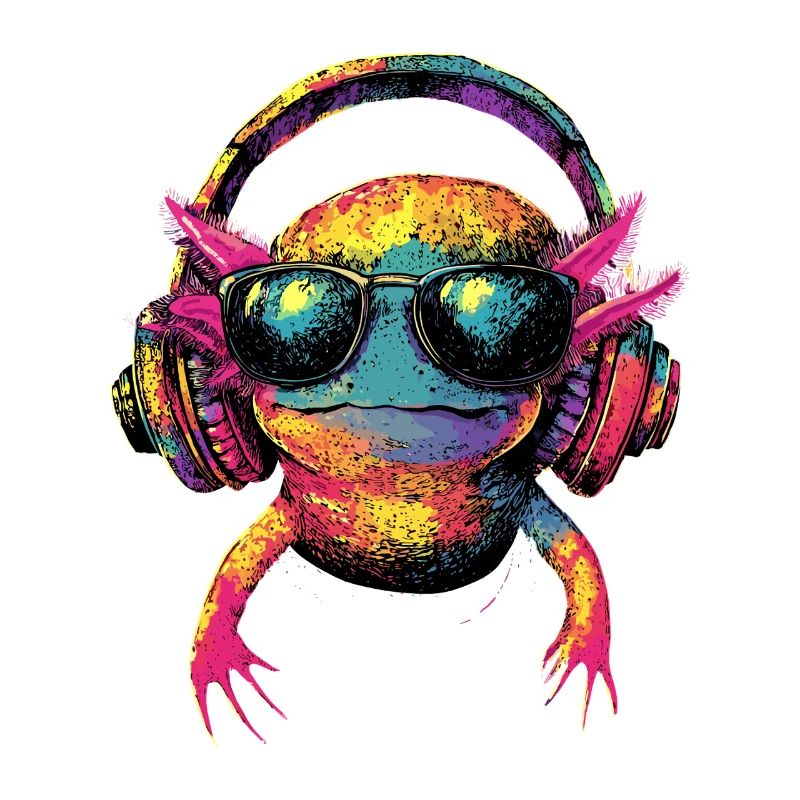 Axolotl Petite queue de triton Queue mignon Axolotl