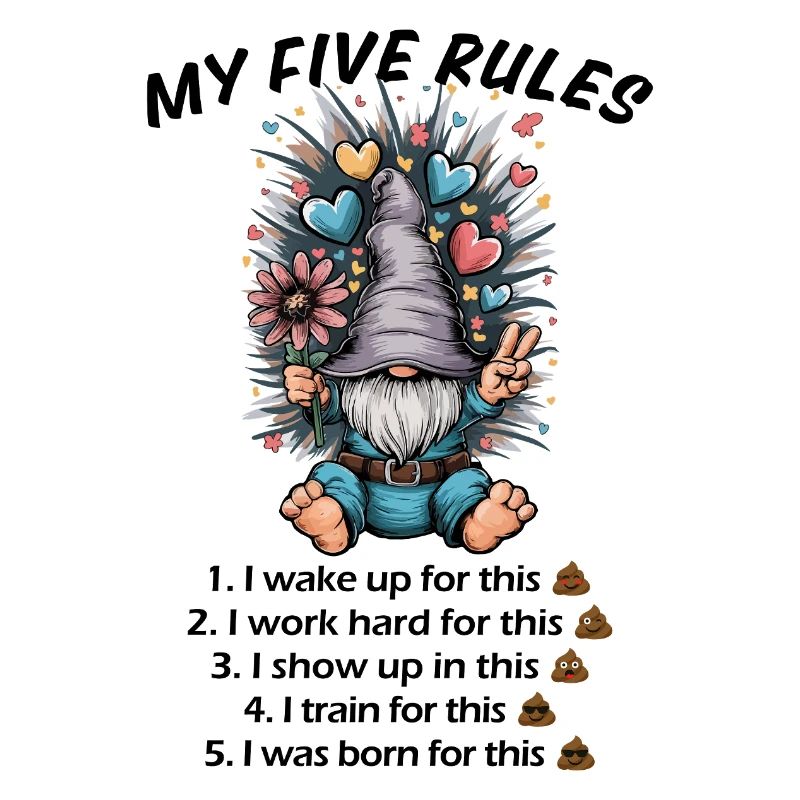 Five Funny Rules for Life with Gnome