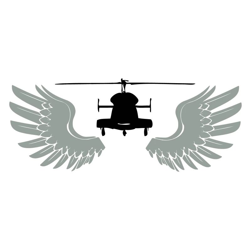 Helicopter with wings