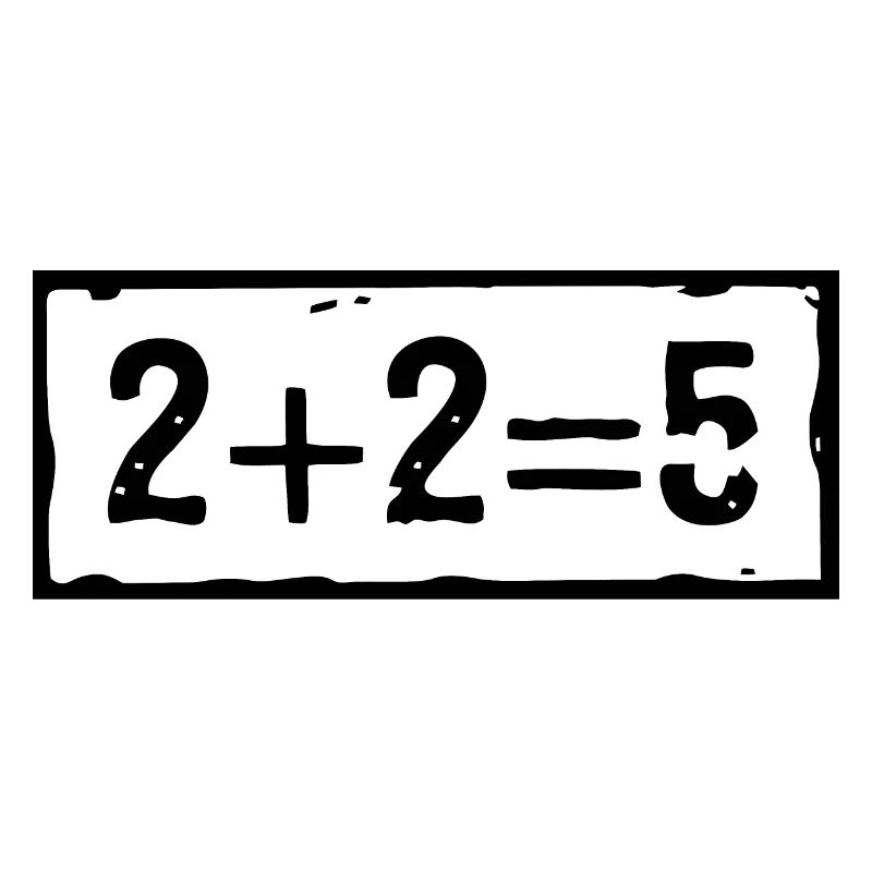 2 plus 2 égale 5