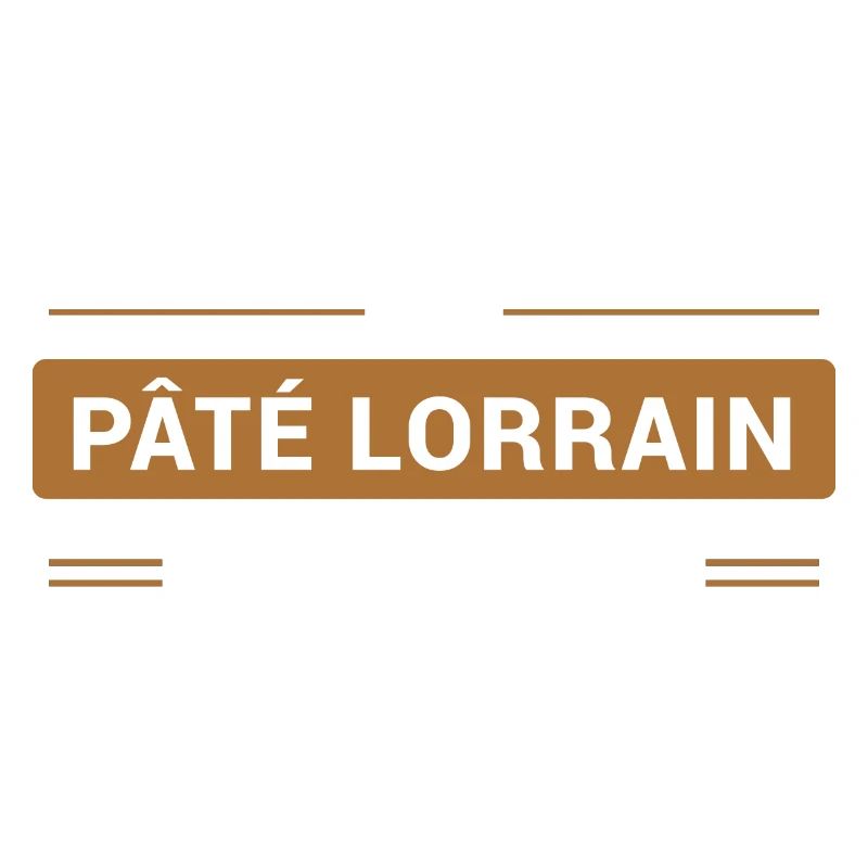 Le Pâté Lorrain, c'est Sacré
