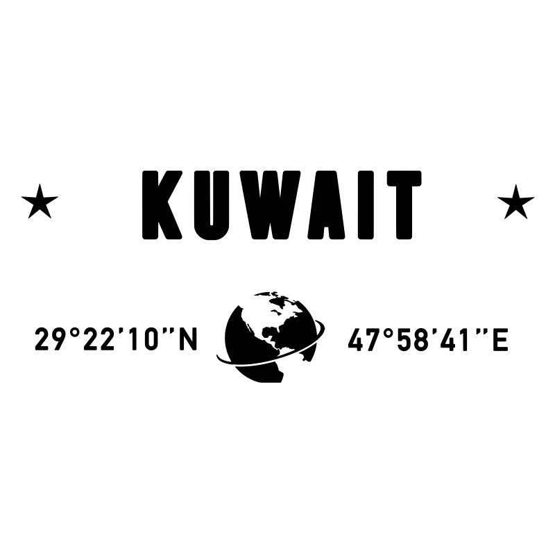 Kuwait City Coordinates Planet Earth