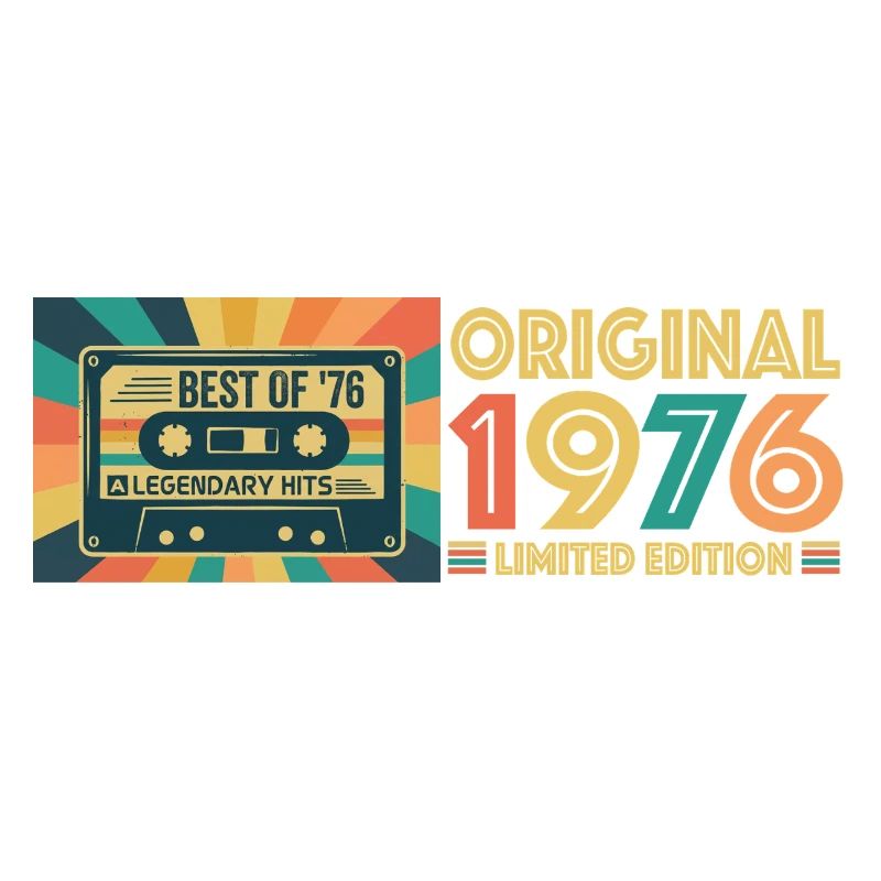 Cassette rétro édition limitée 1976