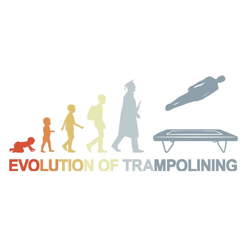 Vintage Trampoline Jumper Evolution