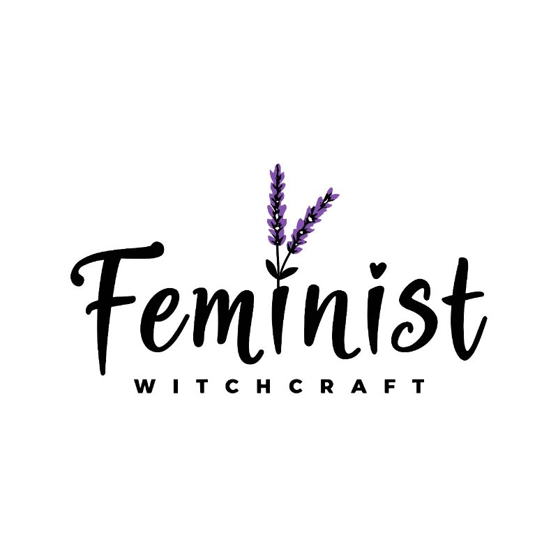 Halloween witch saying with lavender
