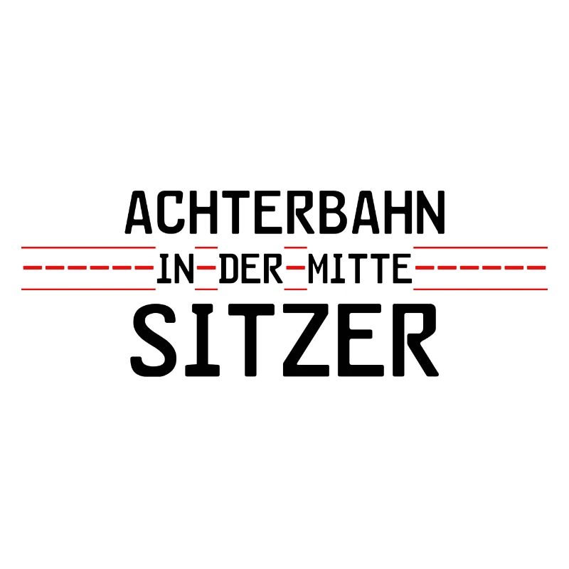 Achterbahnindermittesitzer