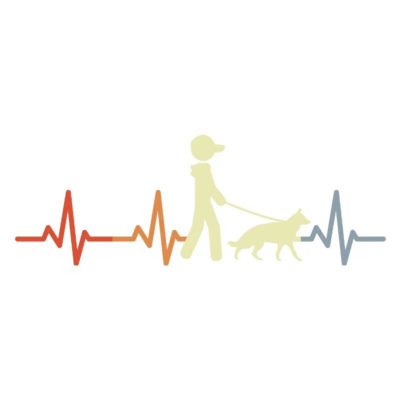 German Shepherd Cardiogram
