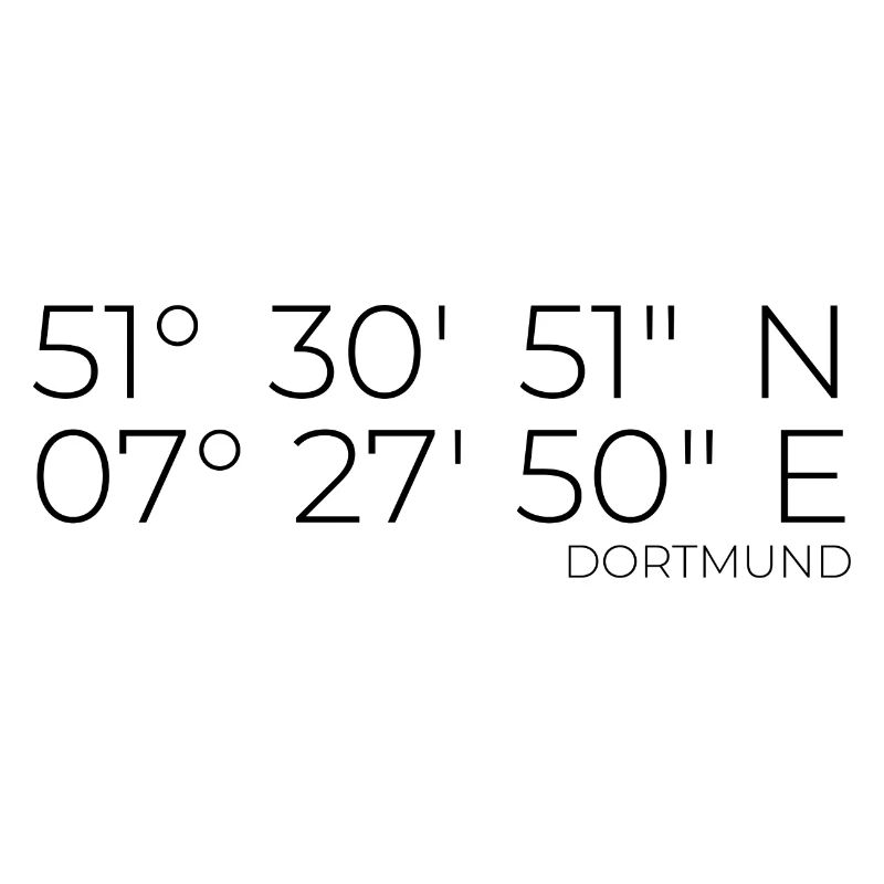 Coordinates Dortmund