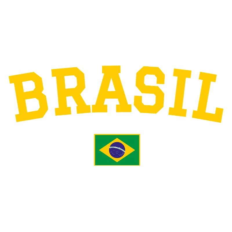 Drapeau du Brésil jaune