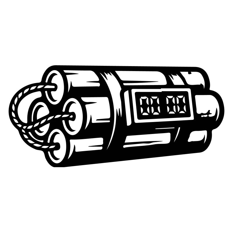 Time Bomb Explosive Dynamite
