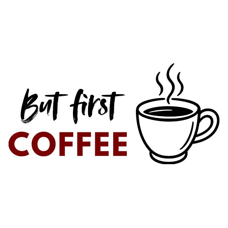 But First Coffee print