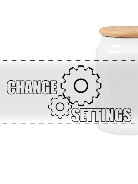 CHANGE SETTINGS