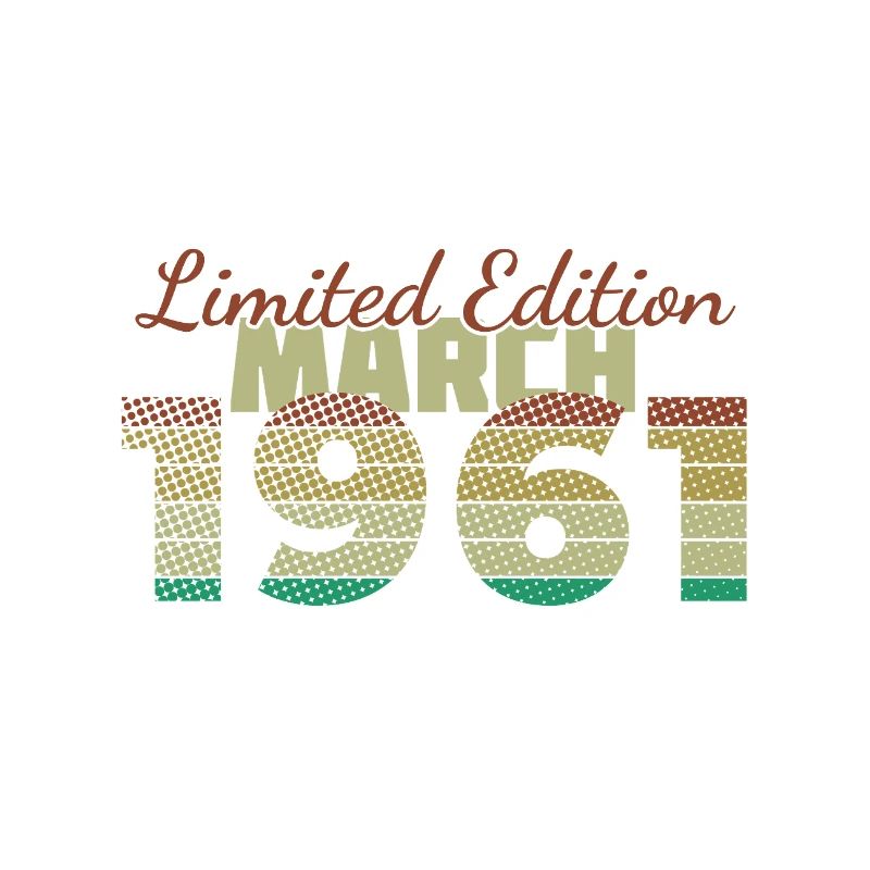 65e anniversaire Édition Limitée (SCR) 03/1961