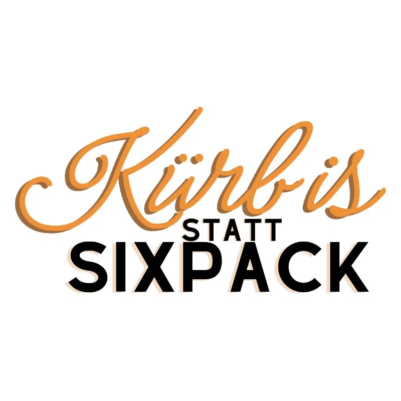 Pumpkin instead of six-pack