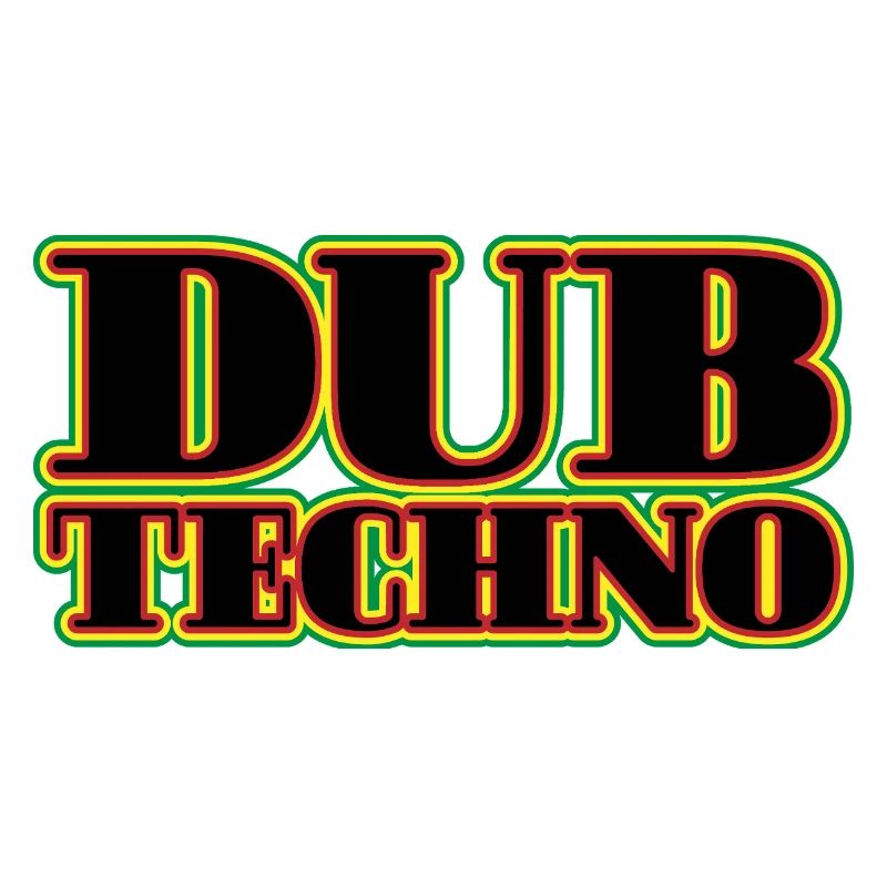 Dub Techno Neon Rétro