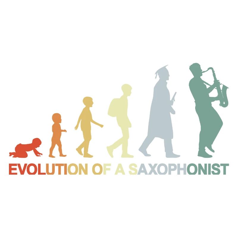 Saxophoniste Vintage Evolution