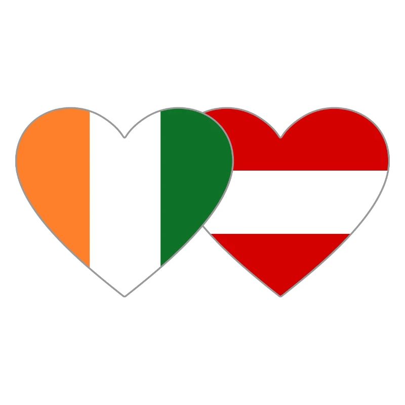 Cœur du drapeau de la Côte d’Ivoire