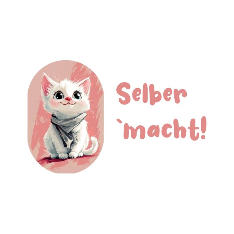 Proud cat "does it yourself"