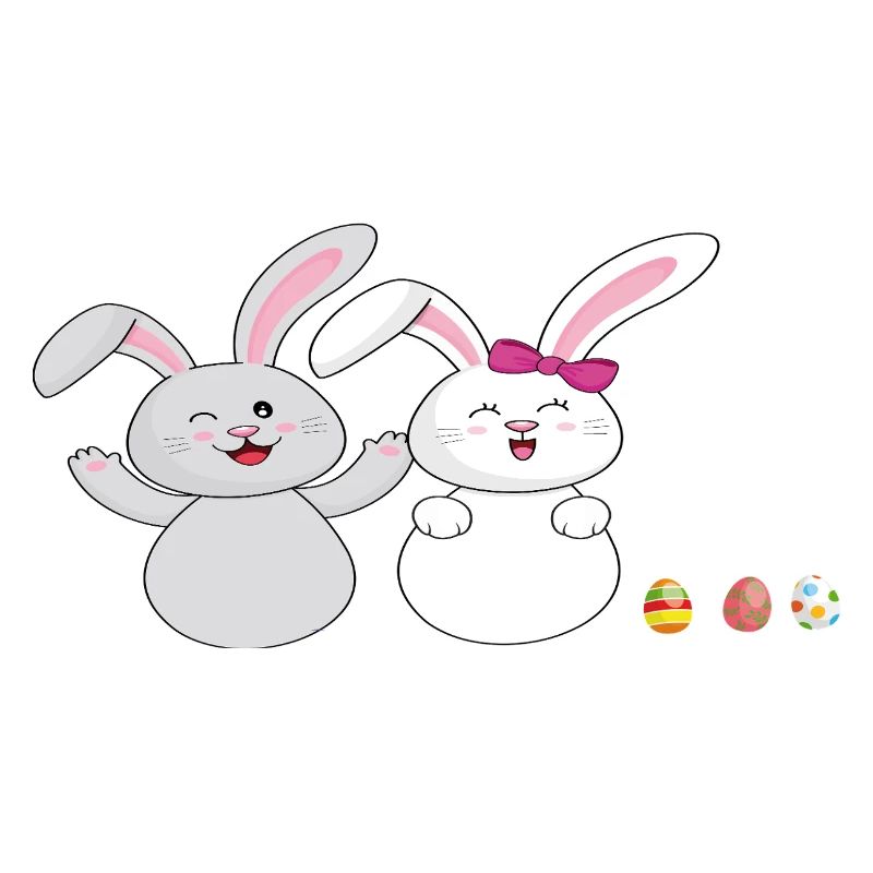 Cuddly bunny