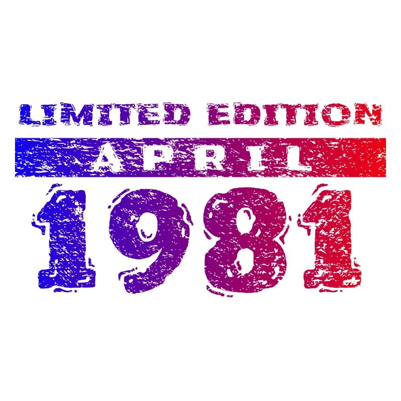 45e anniversaire Édition limitée 04/1981