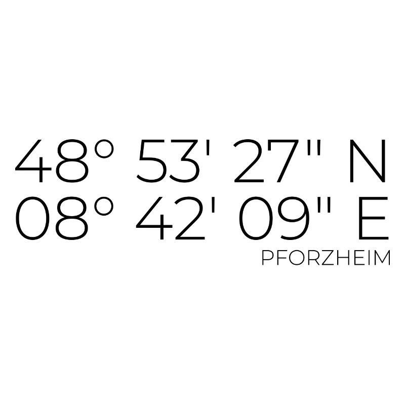 Coordinates Pforzheim