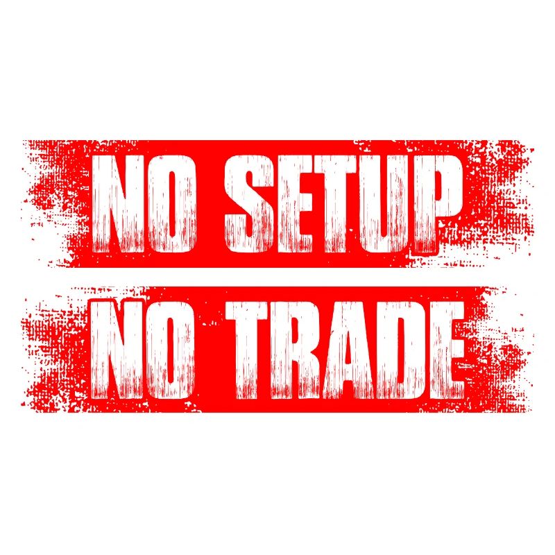 Pas de configuration, pas de commerce, Trader de la Bourse