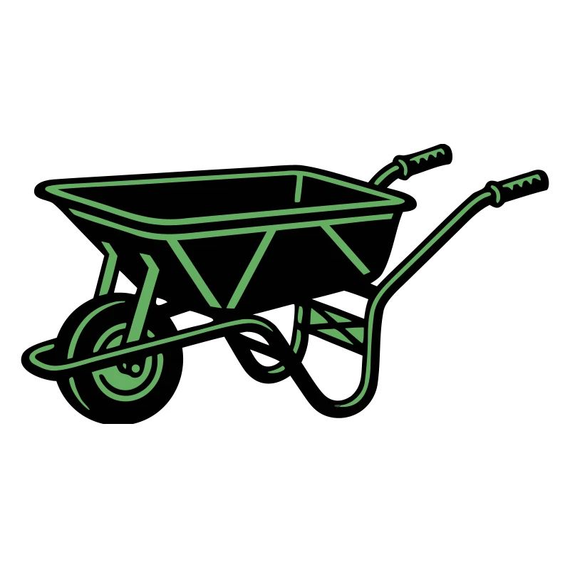 Wheelbarrow Garden Construction Tool