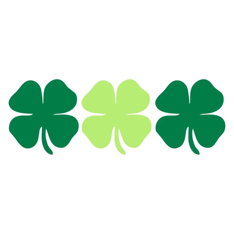 3 4 leaf clovers