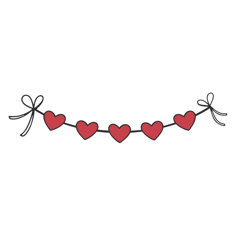 Coeur Guirlande Guirlande Coeurs