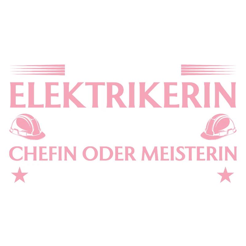 Elekterikerin Chefin oder Meisterin - Handwerkerin
