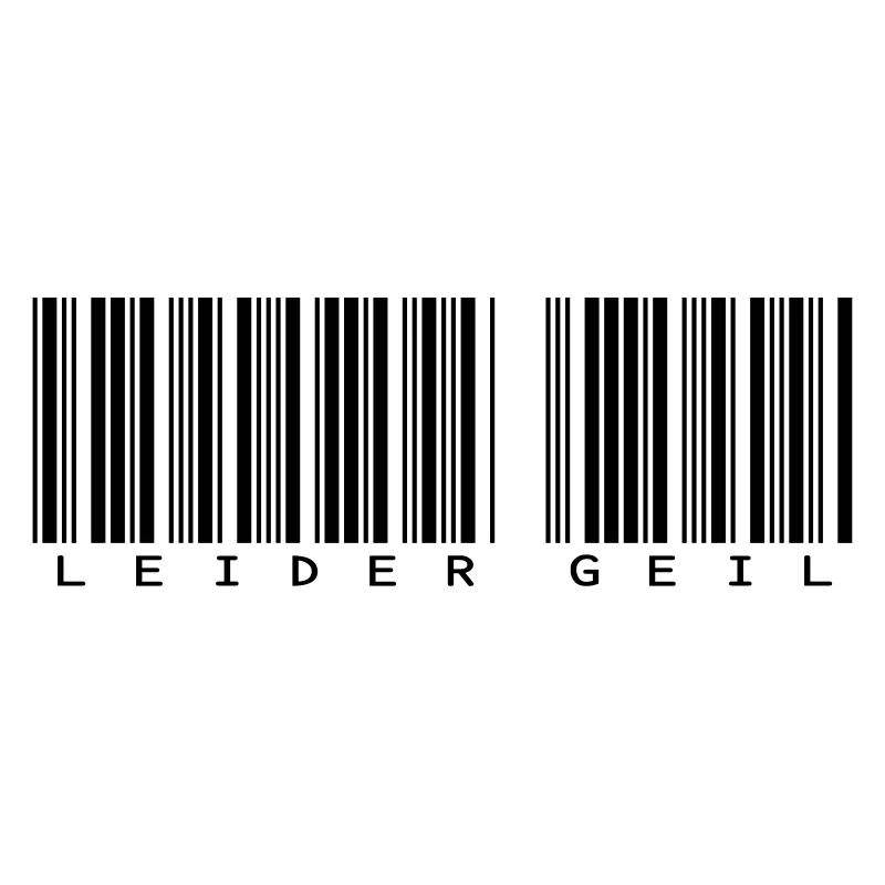Leider Geil Barcode