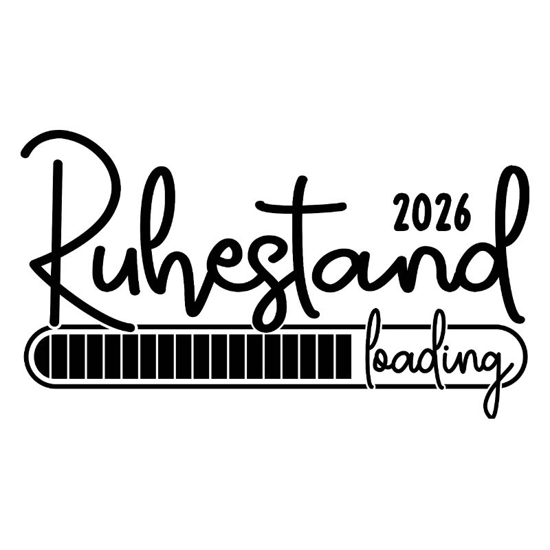 Retirement 2026 Loading – Humorous Motif