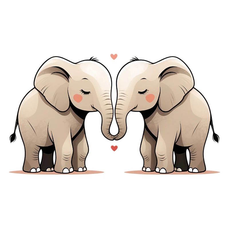 Elefantenherz Trunkfreundschaft