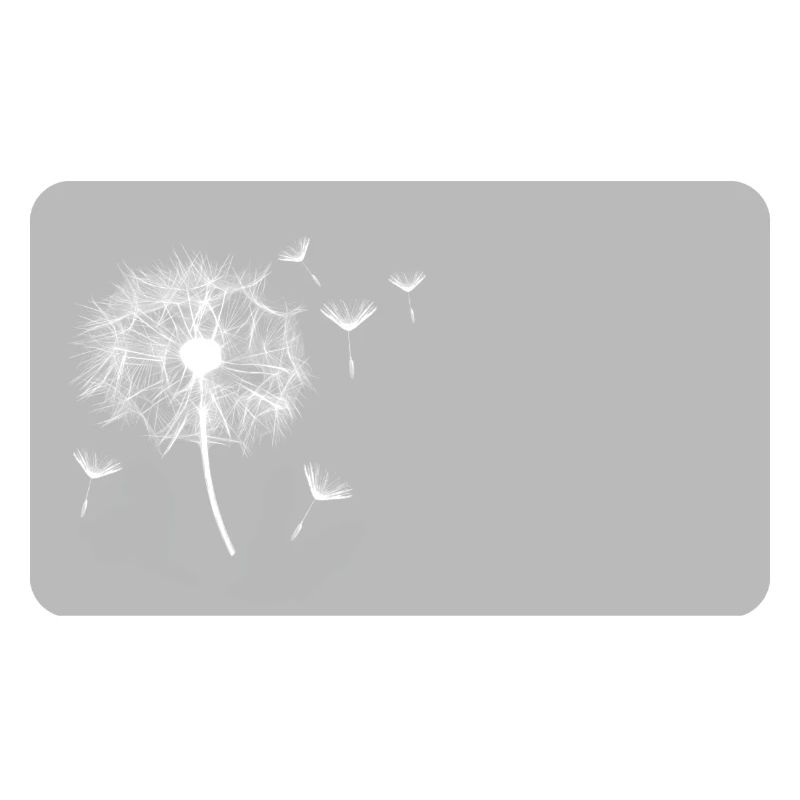 Pusteblume grau | personalisierbar 