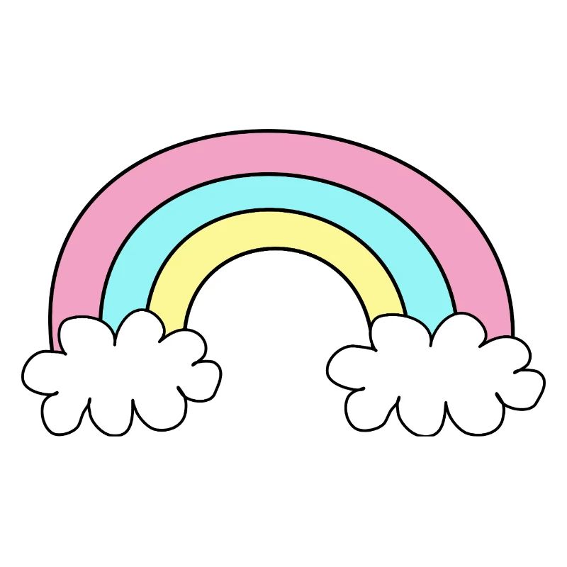 Regenbogen Kinderbild