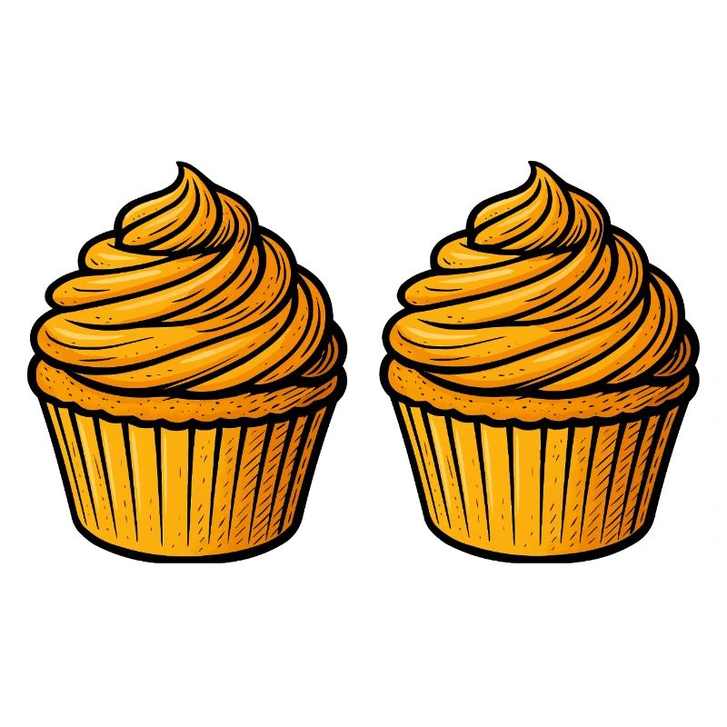 Cupcake Backen Comic