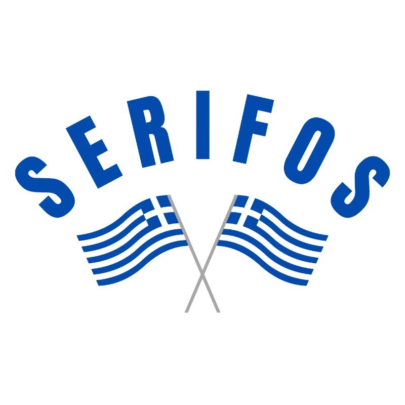 Drapeaux grecs de Serifos