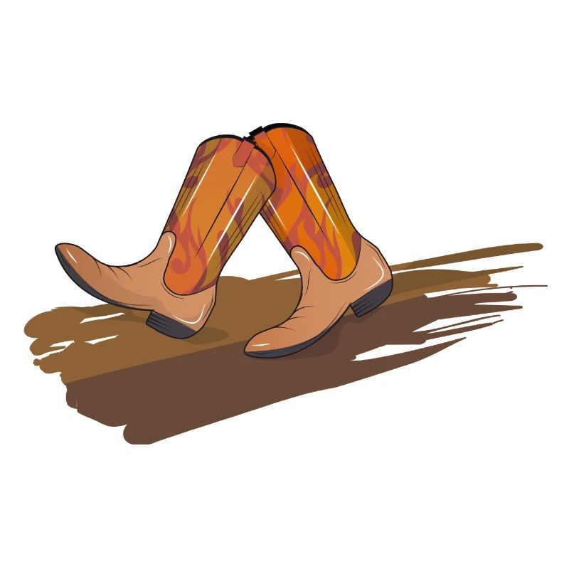 Square Dance - Cowboy boots on the parquet