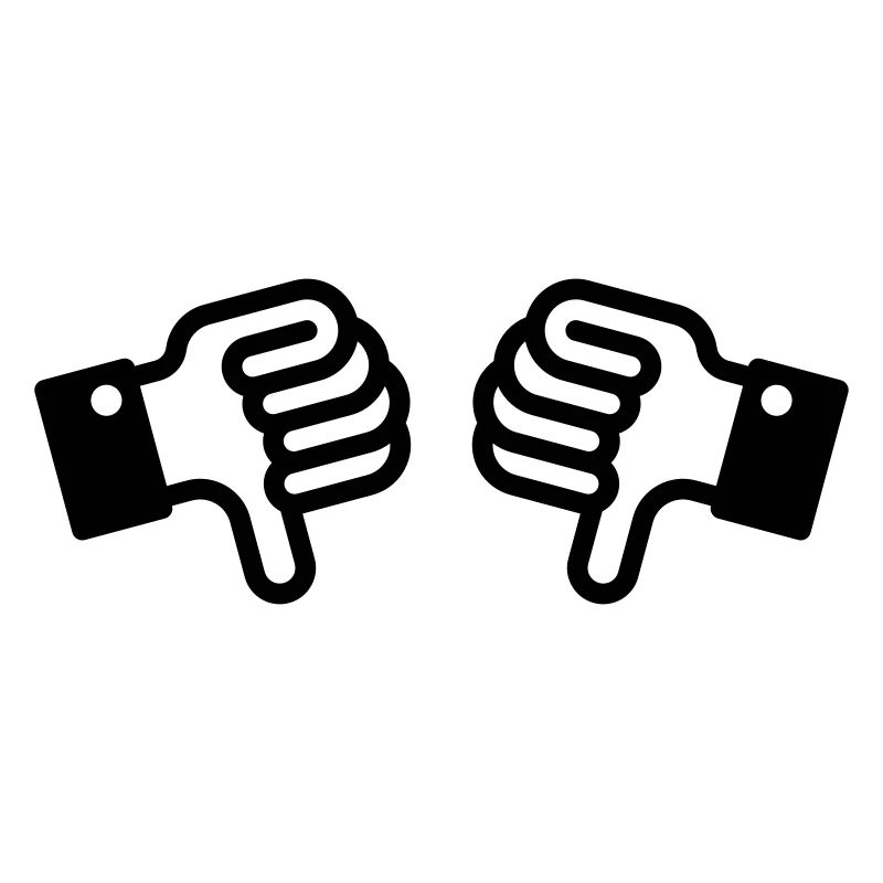 Thumbs down / pouces vers le bas (2)